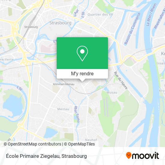 École Primaire Ziegelau plan