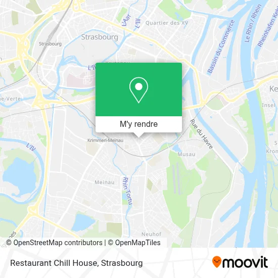 Restaurant Chill House plan