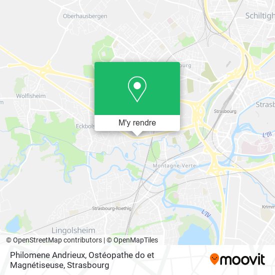 Philomene Andrieux, Ostéopathe do et Magnétiseuse plan
