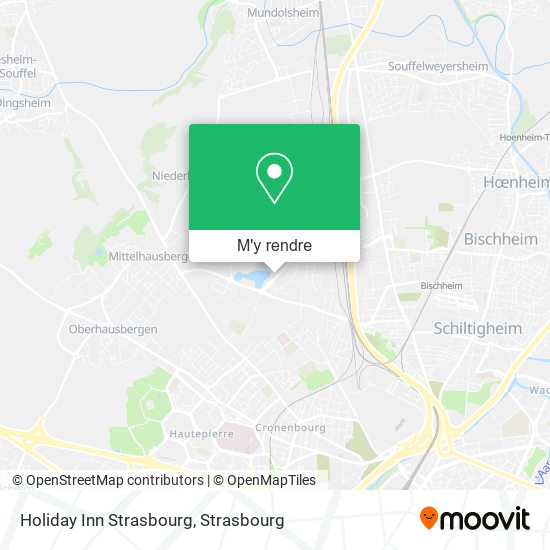 Holiday Inn Strasbourg plan