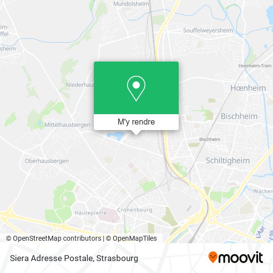 Siera Adresse Postale plan