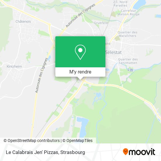 Le Calabrais Jen' Pizzas plan