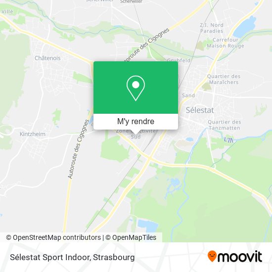 Sélestat Sport Indoor plan