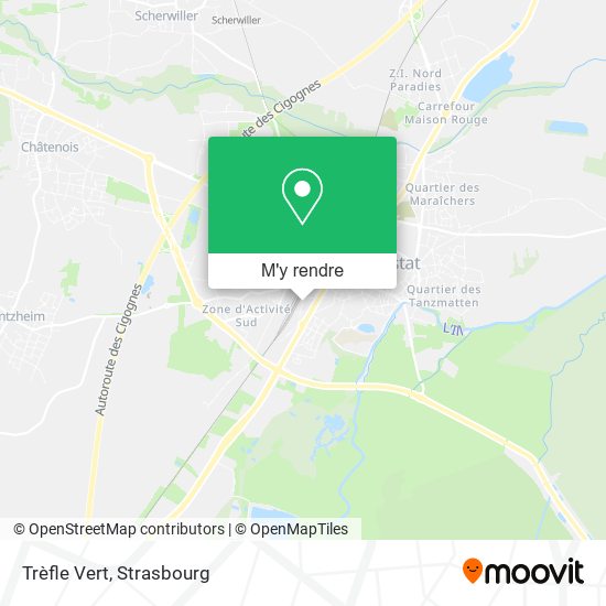 Trèfle Vert plan