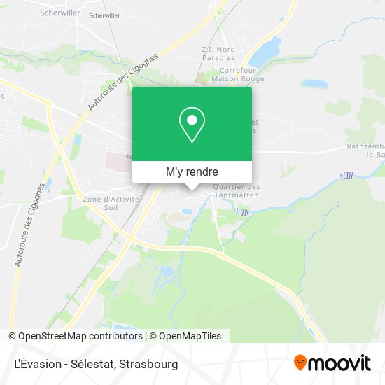 L'Évasion - Sélestat plan