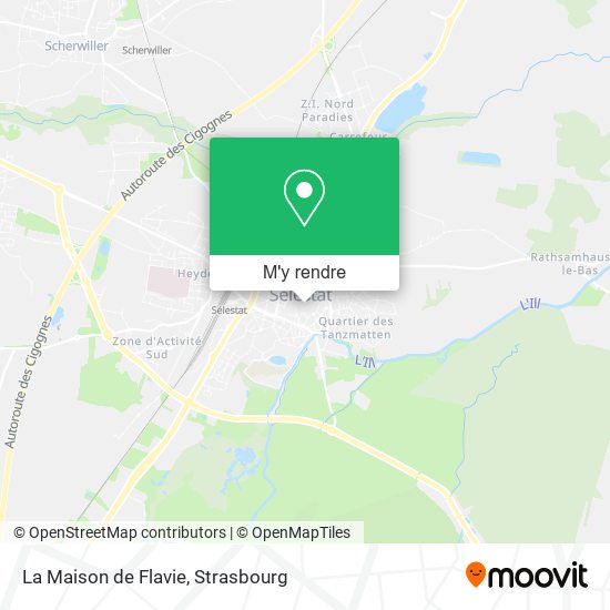 La Maison de Flavie plan