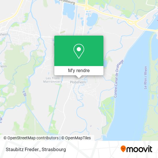 Staubitz Freder. plan
