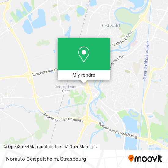 Norauto Geispolsheim plan