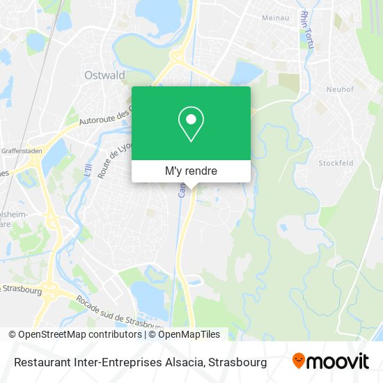 Restaurant Inter-Entreprises Alsacia plan