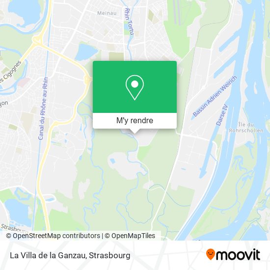 La Villa de la Ganzau plan