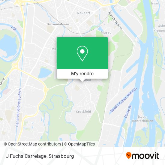 J Fuchs Carrelage plan