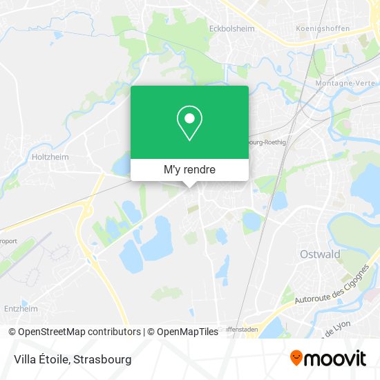 Villa Étoile plan
