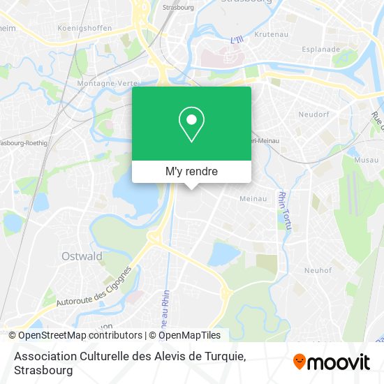 Association Culturelle des Alevis de Turquie plan