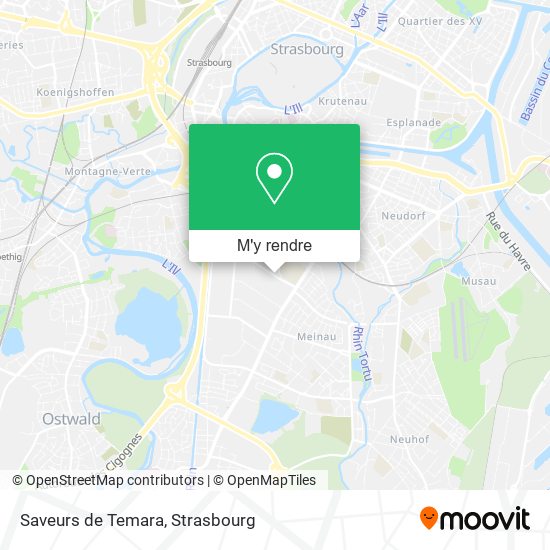 Saveurs de Temara plan