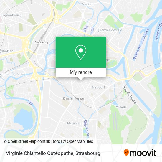 Virginie Chiantello Ostéopathe plan