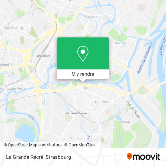 La Grande Récré plan