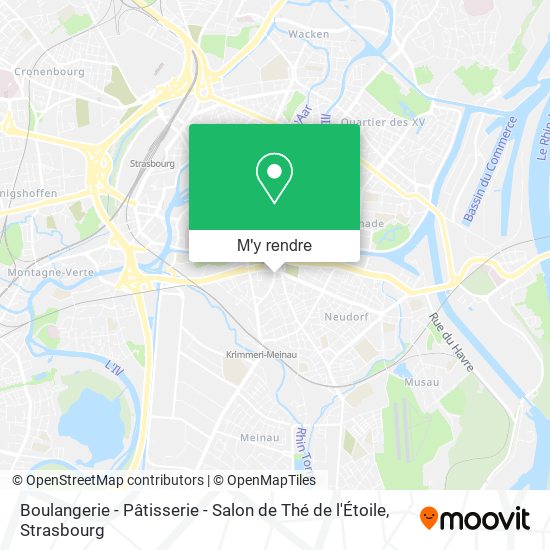 Boulangerie - Pâtisserie - Salon de Thé de l'Étoile plan
