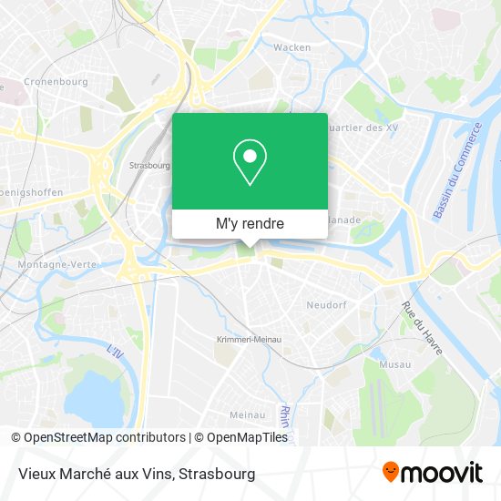 Vieux Marché aux Vins plan