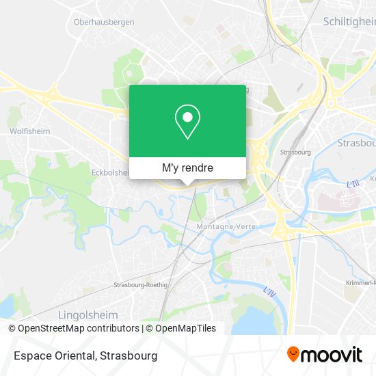 Espace Oriental plan