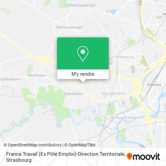 France Travail (Ex Pôle Emploi)-Direction Territoriale plan