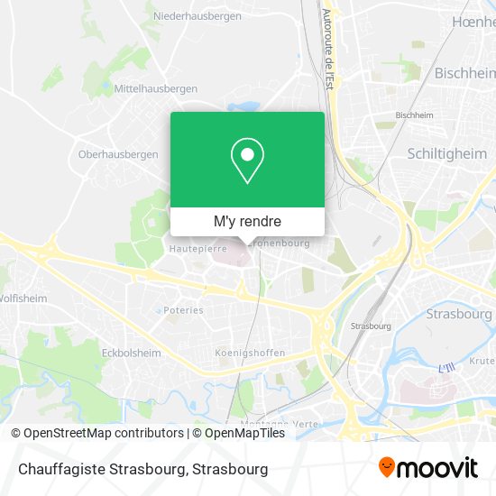 Chauffagiste Strasbourg plan