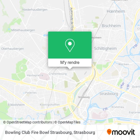 Bowling Club Fire Bowl Strasbourg plan