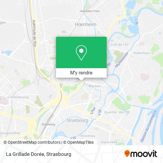 La Grillade Dorée plan