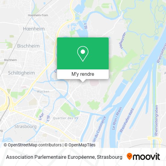 Association Parlementaire Européenne plan