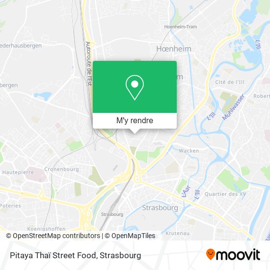 Pitaya Thaï Street Food plan