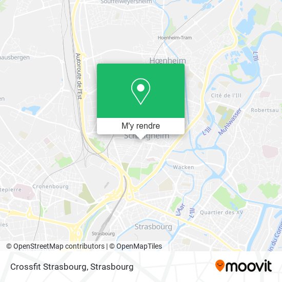 Crossfit Strasbourg plan