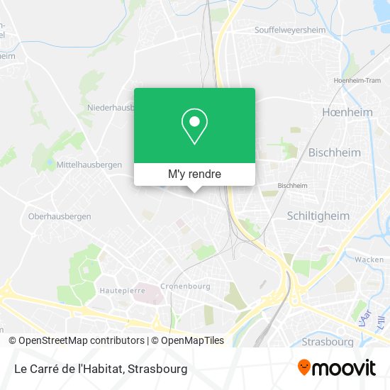 Le Carré de l'Habitat plan