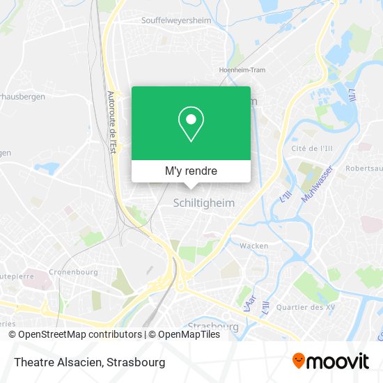 Theatre Alsacien plan