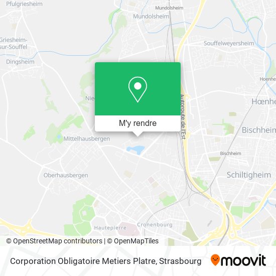 Corporation Obligatoire Metiers Platre plan