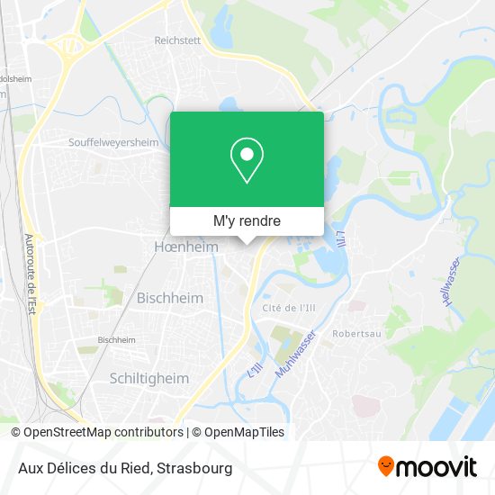 Aux Délices du Ried plan