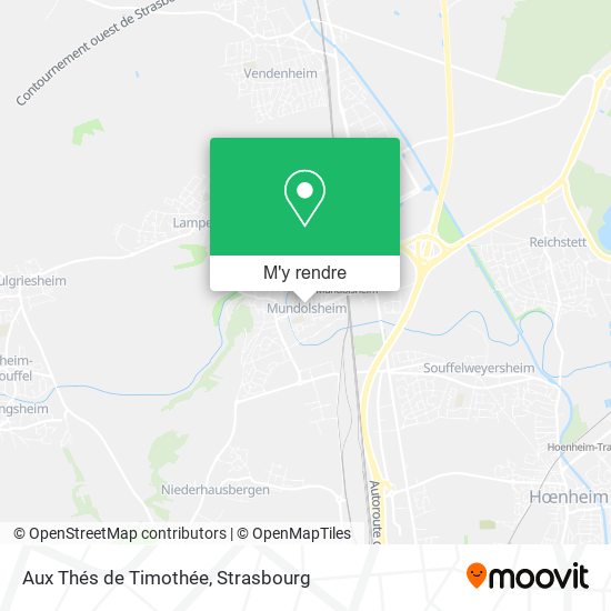 Aux Thés de Timothée plan