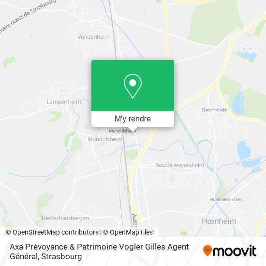 Axa Prévoyance & Patrimoine Vogler Gilles Agent Général plan