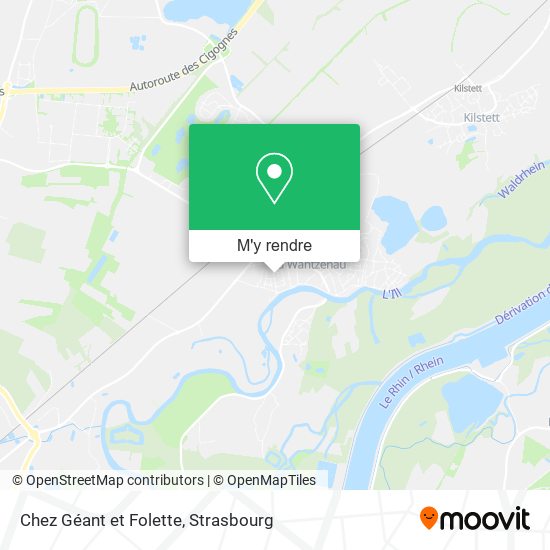 Chez Géant et Folette plan