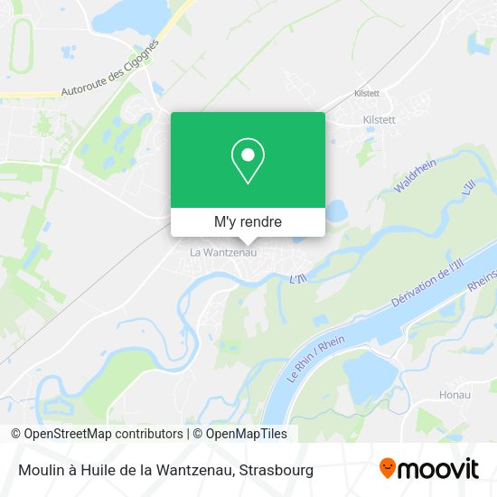 Moulin à Huile de la Wantzenau plan