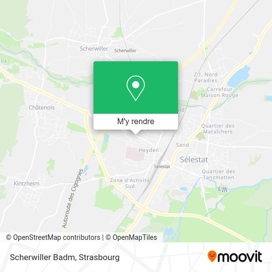 Scherwiller Badm plan
