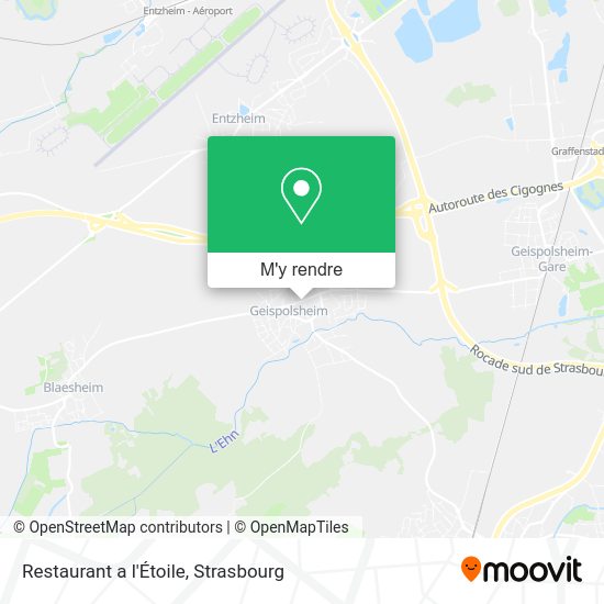 Restaurant a l'Étoile plan