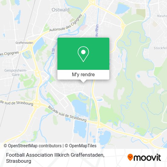 Football Association Illkirch Graffenstaden plan