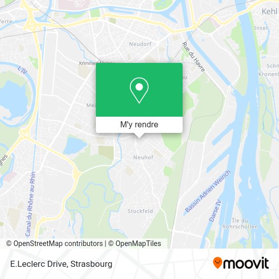 E.Leclerc Drive plan