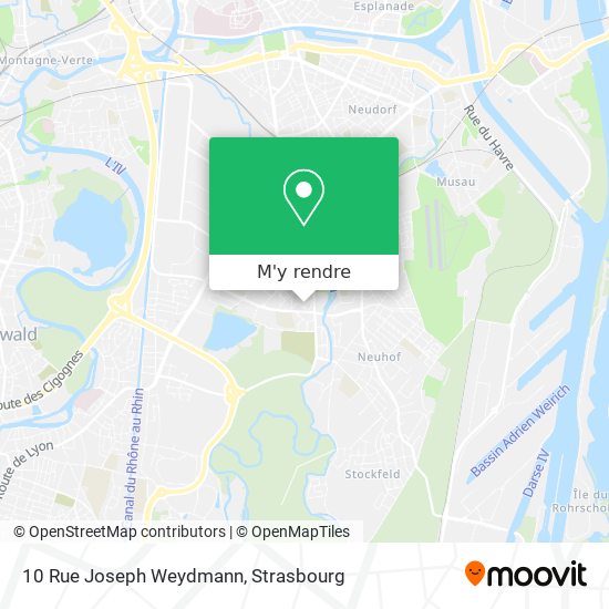 10 Rue Joseph Weydmann plan