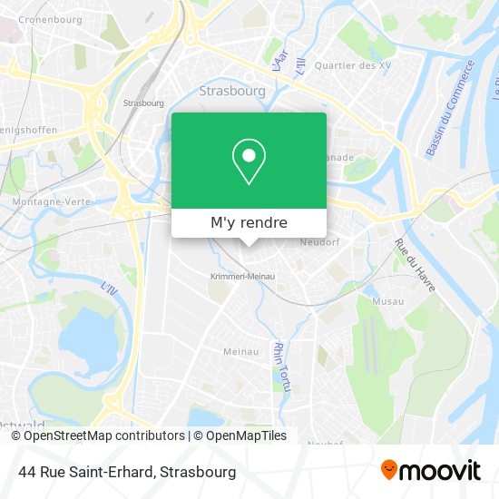 44 Rue Saint-Erhard plan