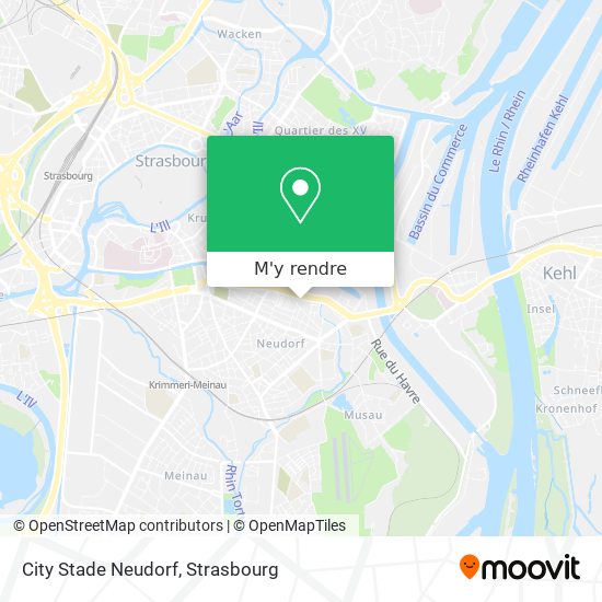 City Stade Neudorf plan