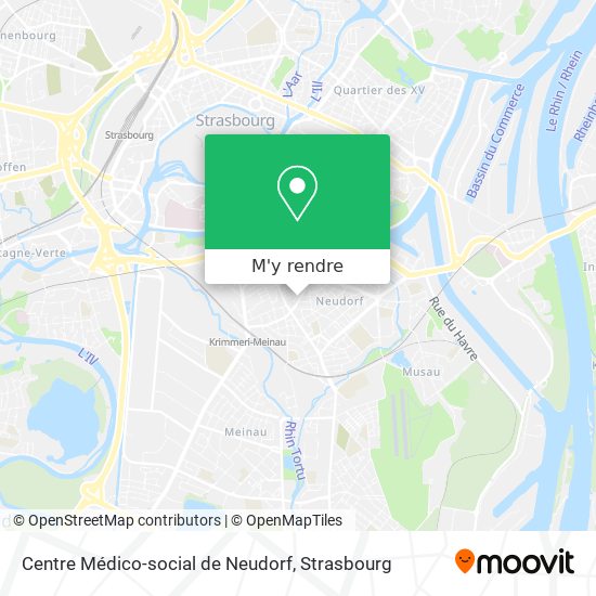 Centre Médico-social de Neudorf plan