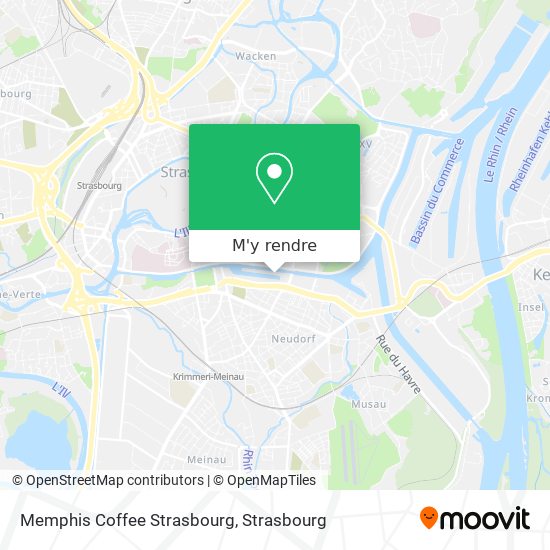 Memphis Coffee Strasbourg plan