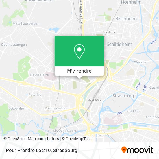 Pour Prendre Le 210 plan