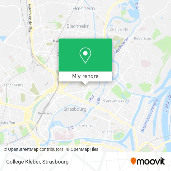 College Kleber plan