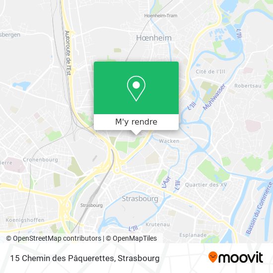 15 Chemin des Pâquerettes plan